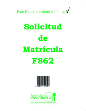 Solicitud de Matrícula