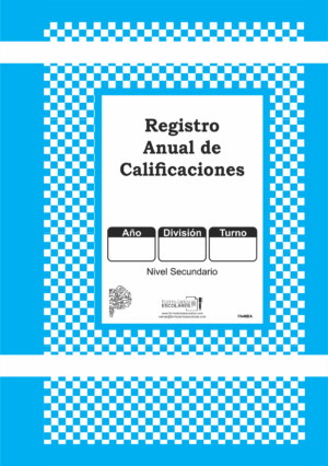 Registro Anual de Calificaciones Pcia. Bs.As.