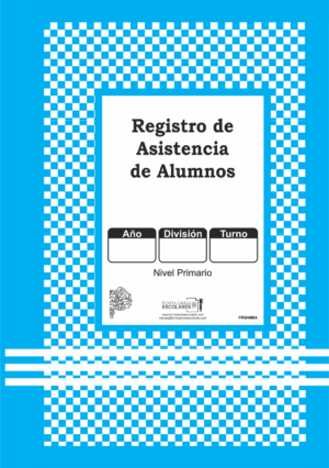 Registro de Asistencia de Alumnos Primario Pcia. Bs.As.